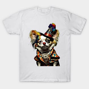 Clown Costume Chihuahua Dog T-Shirt